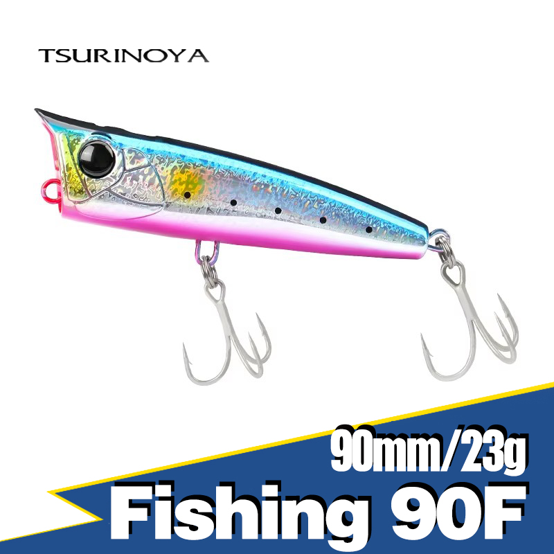 TSURINOYA 90mm 23g Topwater Po - огляд і ціна Fishing Lure Popper