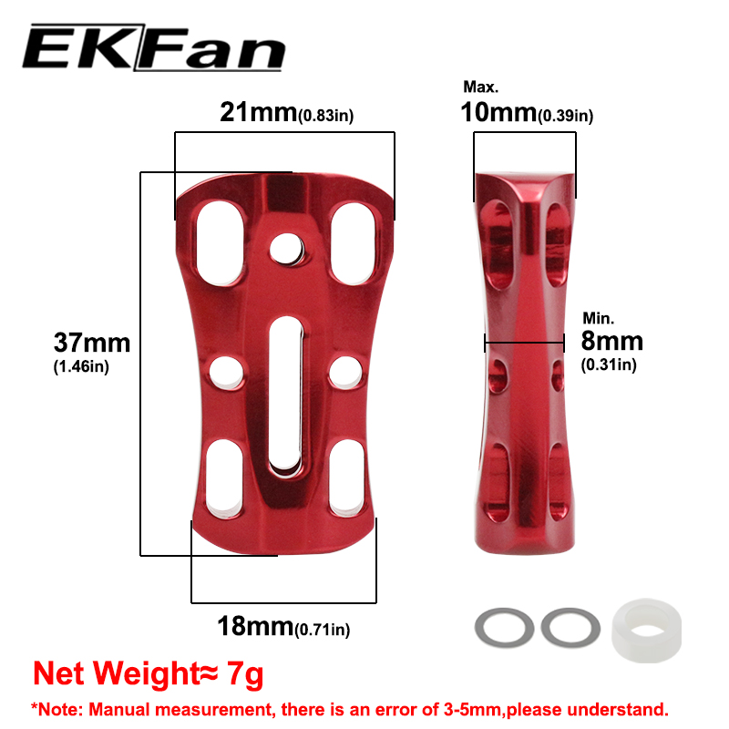 EKFan 1pc Aluminum Alloy Hollo - огляд і ціна Fishing Lure Spinner