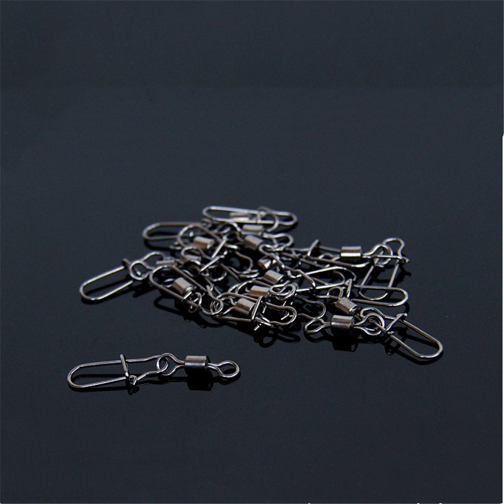 FISHINAPOT 30pcs/lot 2#-10# St - огляд і ціна Fishing Lure Spinner