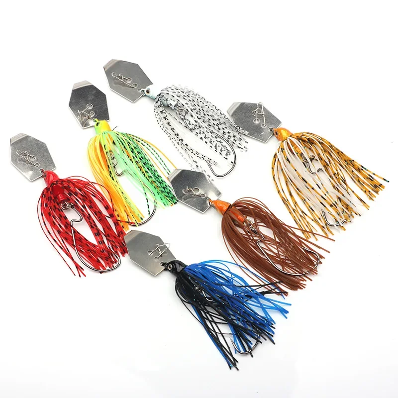6 Pcs/Set Chatterbait Fishing  - огляд і ціна Fishing Lure Spinnerbait
