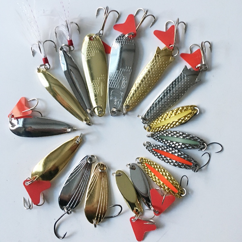 Fishing Lure Kit 16 Pcs Sets T - огляд і ціна Fishing Lure Spinnerbait