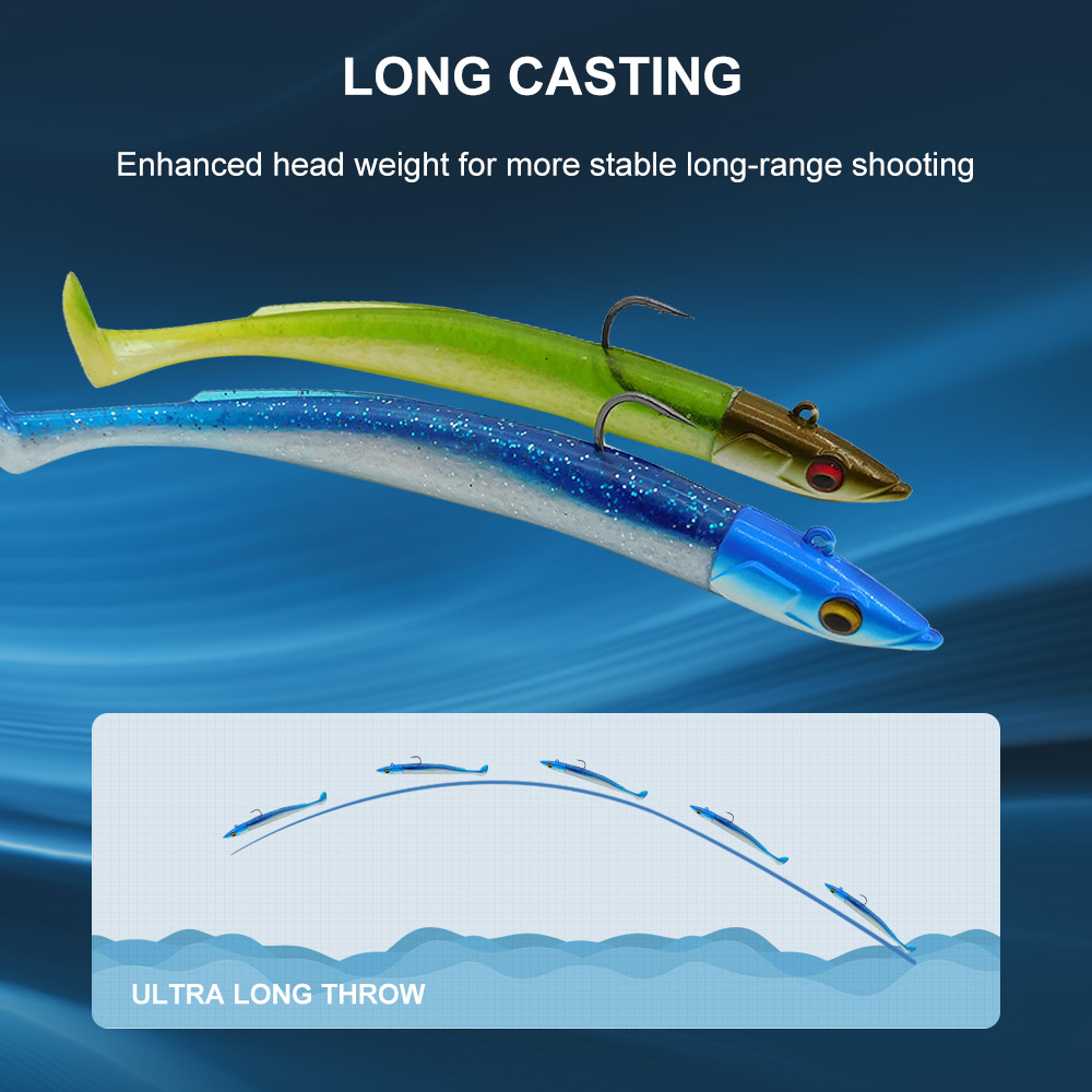 ESFISHING Soft Fishing Lure Le - огляд і ціна Fishing Lure Soft Plastic