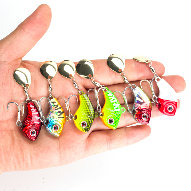 6PC 5g/7g/10g/14g/20g Rotating - огляд і ціна Fishing Lure Spinnerbait